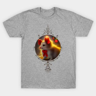 Cute little christmas mouse T-Shirt